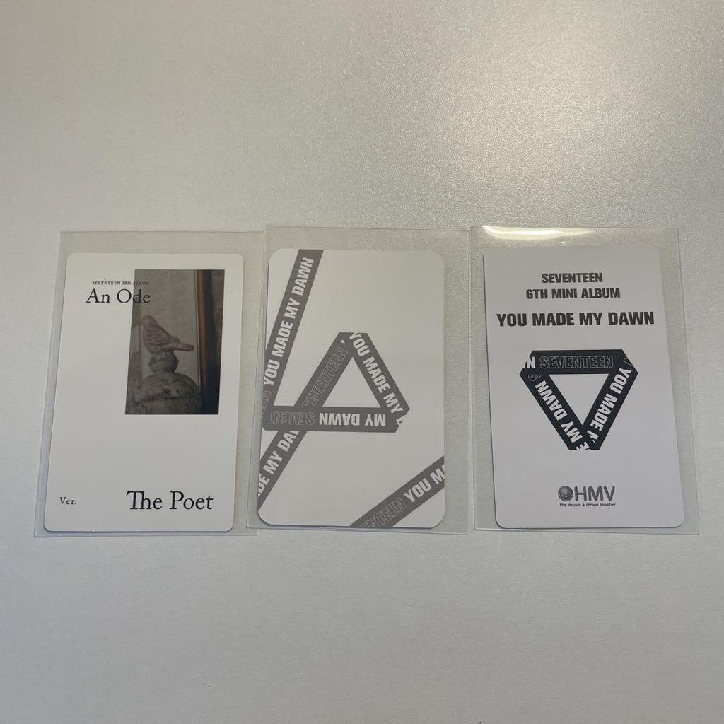 [ИСПОЛЬЗОВАННЫЙ] SEVENTEEN Jun Обзор коллекционной карточки