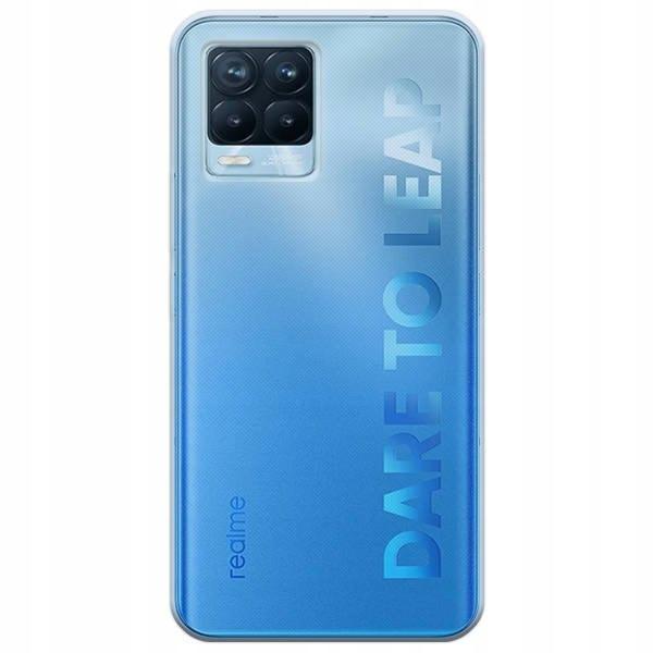 Case for Realme 8 / 8 PRO Back Colorless + GLASS