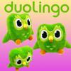Плюшевый зеленый Дуо из Duolingo, мягкая игрушка-животное, куклы, мультяшный аниме-филин, игрушка для детей, подарок на день рождения