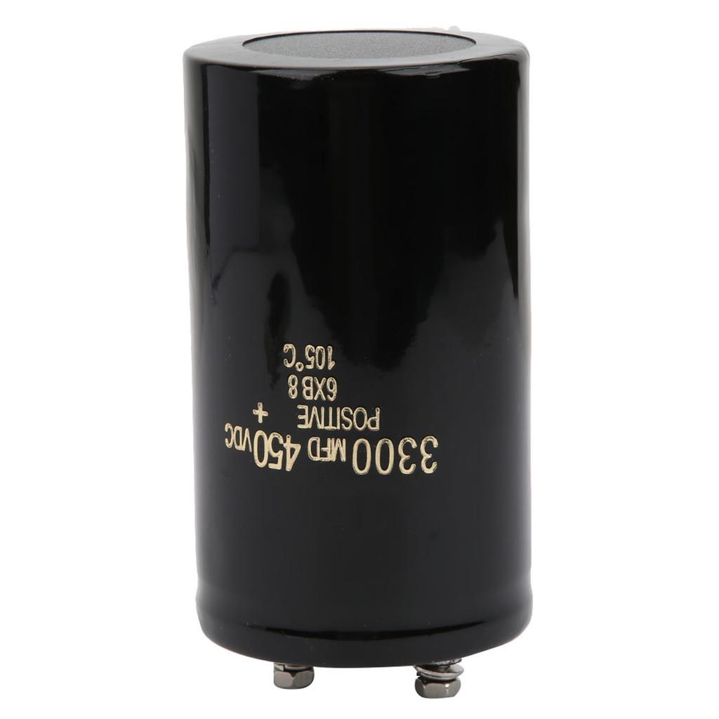 Электролитический конденсатор с болтовым штифтом 450 В 3300 мкФ, алюминиевый электролизный диэлектрический конденсатор для