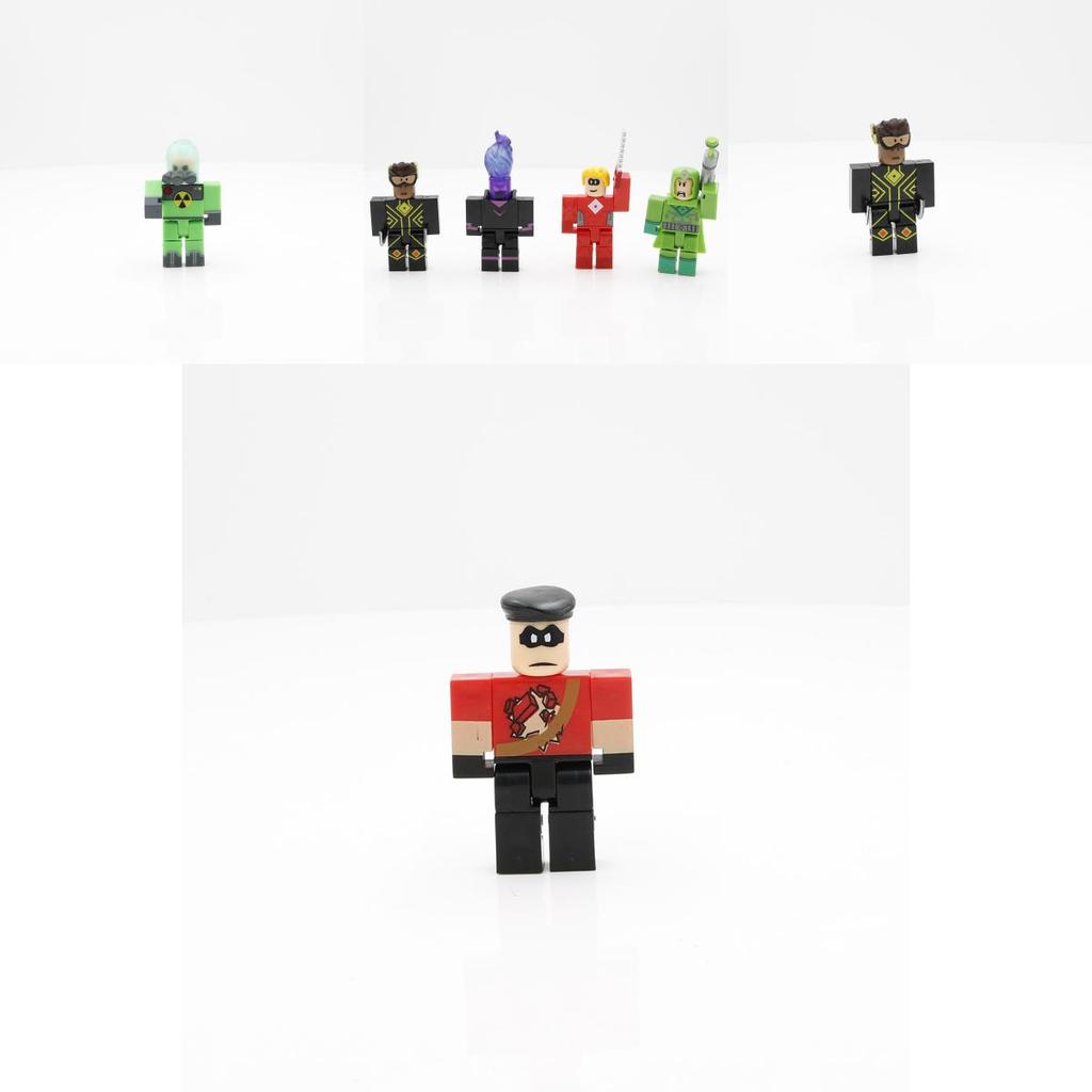 Премиальное качество Новая фигурка Roblox Игровые игрушки Игровой набор с 8 мини-фигурками и аксессуарами