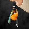 Изысканная подвеска в виде тыквы с кисточкой в китайском стиле для рюкзака, украшения для сумки
