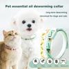 Pet Repellent Collar Effective Adjustable Waterproof Printed Anti Flea Tick Collar for Small Medium Large Dogs Cats Puppies Pet Supplies