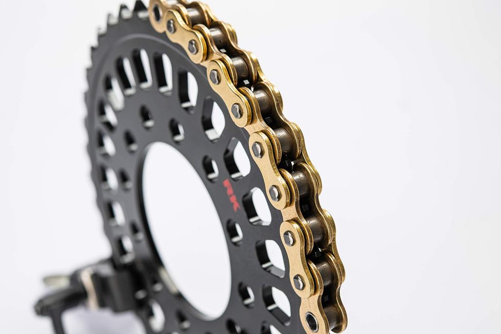 Цепь RK Seal Chain GC428MRU2 Gold 100L Cross Serrow GC428MRU2100 Cub, 225, GSX-R125 и т. д.