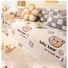 Cute Cartoon Sofa Cover Towel Autumn and Winter Thickening Milk Fiber Anti-Scratching Sofa Cushion All-Inclusive Sofa Cover Dust Cover