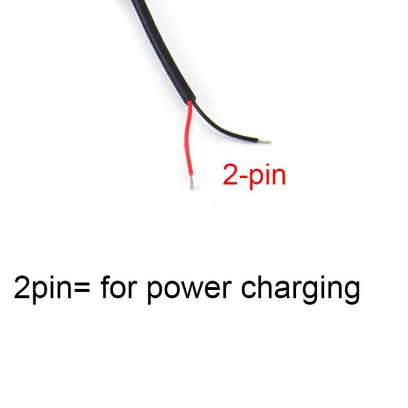 Кабель-удлинитель USB-разъема «папа» 2-контактный 2-проводной 5 В USB 2.0, шнур питания 0,3 м/1 м/2 м, адаптер, зарядное устройство