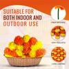 1PC Yard Artificial Marigold Flower Garland Artificial Flowers for Diwali Wreath Garland