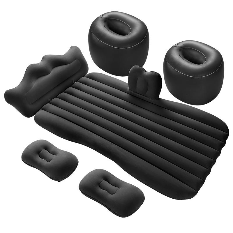 Надувная автомобильная кровать Three-Seven Split для детей - Универсальный складной матрас для путешествий на заднее сиденье для седанов и внедорожников