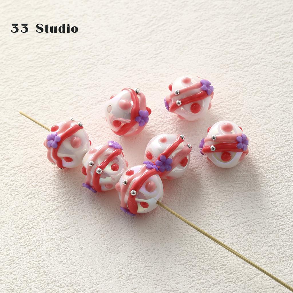 Тяжелая специальная дрель, бусины с ручной росписью, аксессуары «сделай сам», комплект материалов, цепочка для мобильного телефона, автомобильный кулон, бусины-проставки, браслет