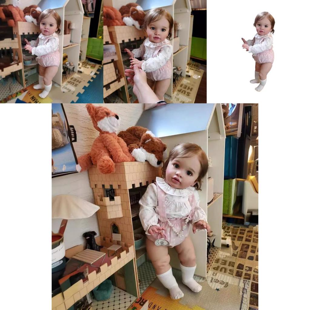 Силиконовая кукла-младенец Реборн с реалистичными чертами лица для коллекционеров и для подарка