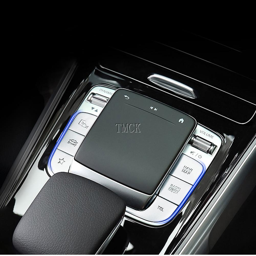 Car Center Console Armrest Box Switch Trim Cover For Mercedes Benz AMG W177 V177 W247 C118 W118 X247 H247 A B CLA GLB GLA Class