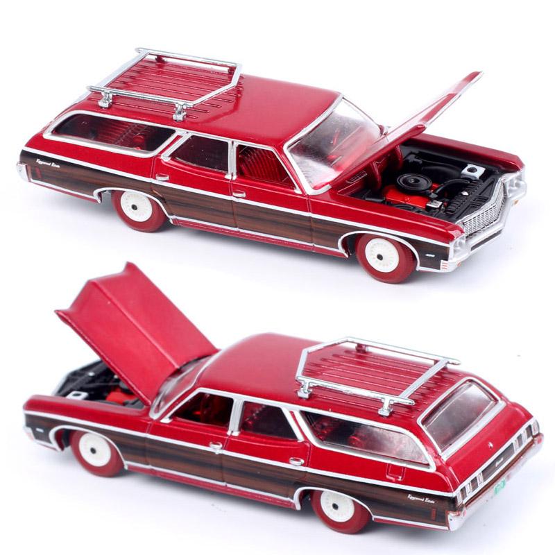 Auto Star AW Масштаб 1/64 Старый 1970 Chevrolet Impala Kingswood Estate Универсал Литой и Транспортные Средства Chevy Металлическая Модель Автомобиля Игрушка