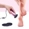 Электрическая пилка для удаления мозолей на ногах Эргономичная педикюрная машинка Шлифовальная пилка для ног Портативный эксфолиатор для ног Средство для удаления омертвевшей кожи со сменной наждачной бумагой