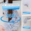 Telescopic Cleaning Duster Brush Extended Long Crevice Spider Web Feather Brushes Bendable Household Dust Clean Remover