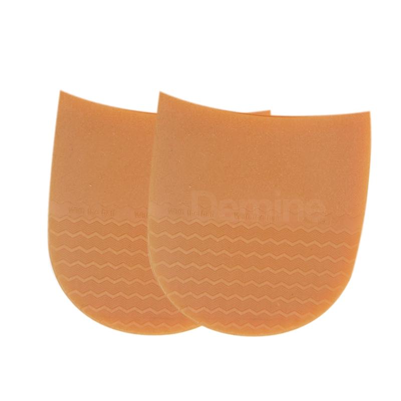 Утолщенные резиновые подошвы для мужской кожаной деловой обуви, подошва на каблуке, нескользящая ремонтная сменная подошва «сделай сам», черный, желтый коврик