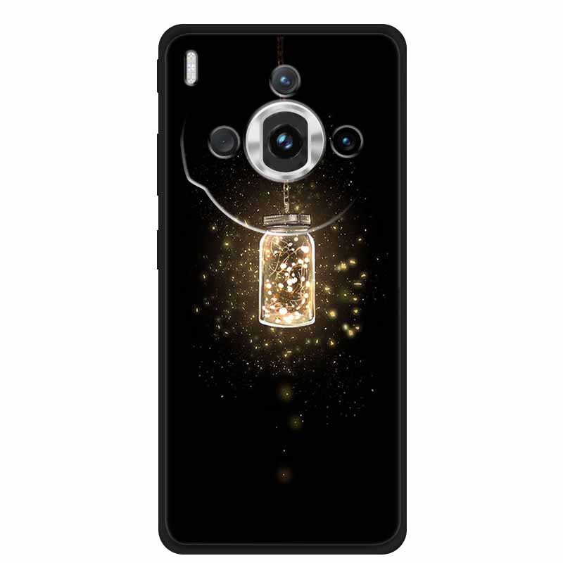 Для ZTE nubia Z60S Pro 6.78" Чехол ТПУ Мягкий Черный Силикон Расписной Милый Кот Звездный Чехол для Nubia Z60S Pro Роскошные Животные Funda