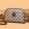 Plaid Women's New Clutch Bag, ID Bag, Shoulder Bag, Versatile Small Square Bag, Women's Messenger Bag.