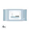 1025 Dokdo Cleansing Tissue, 30 Sheets, 4 Pcs.
