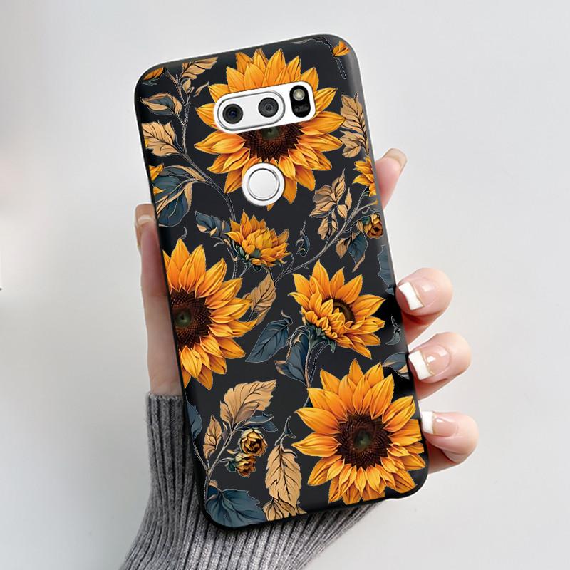 Чехол для LG V30 V30+ V30S V30S+ V35 V35+ ThinQ Тонкий Мягкий Черный Силиконовый Чехол Эстетичный Роскошный Милый Крутой Задняя Крышка для Мальчиков Девочек