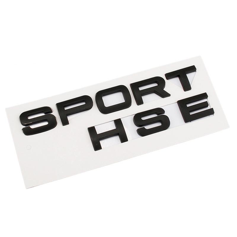 3D ABS Логотип Sport HSE Эмблема Буквы Багажник Автомобиля Discovery Sport HSE Наклейка Аксессуары