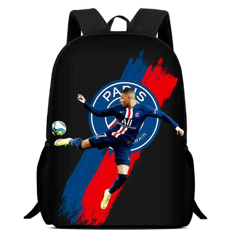Криштиану Лионель Месси Роналду Неймар Рюкзак с узором футбольной звезды Детский