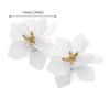 Women Girls Big Flower Shape Personality Petals Jewelry Accessories Studs Earrings Drop Earrings