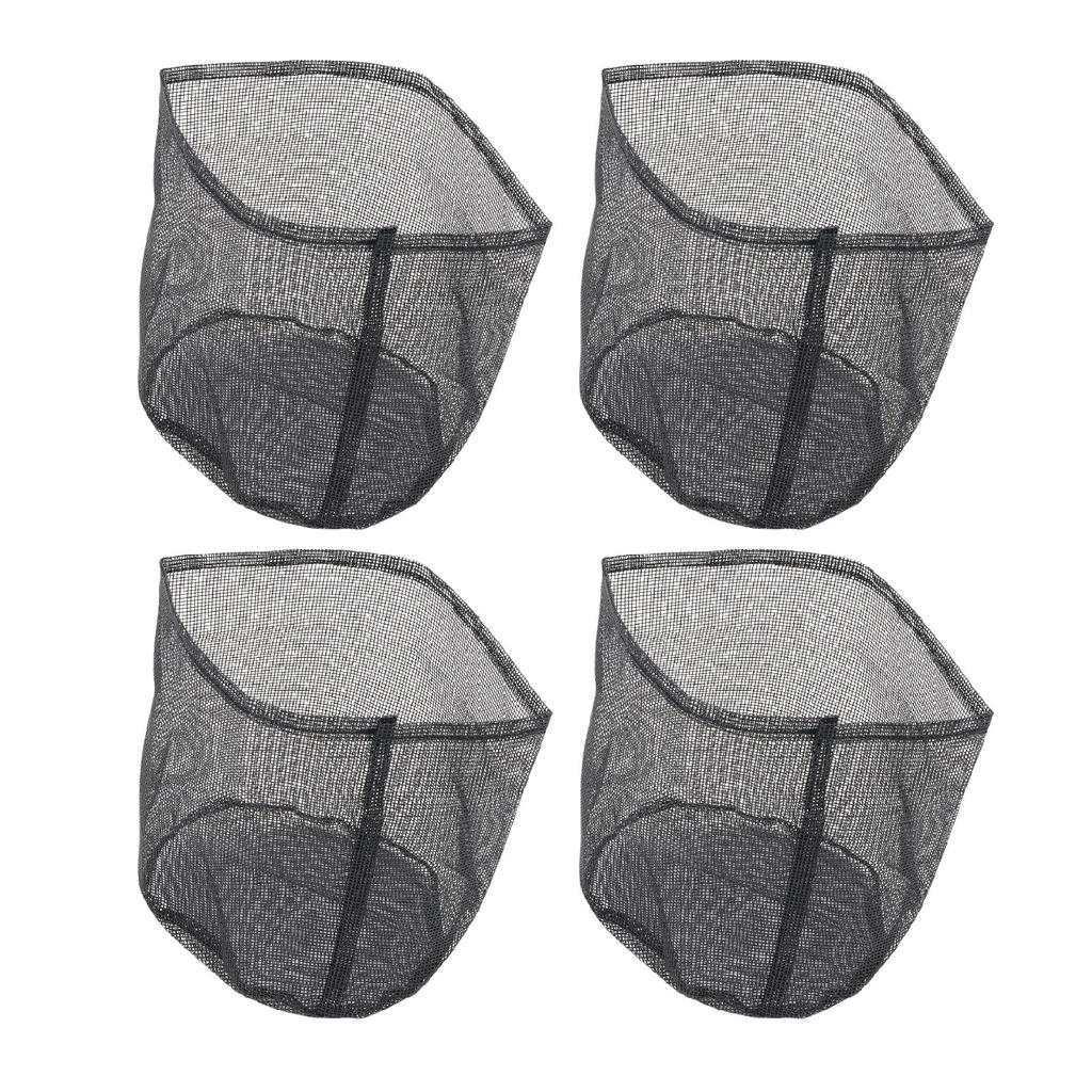 4pcs Aquatic Pond Planting Bags Reusable PVC Mesh Water Garden Pond Plant Pot Breathable Lily Plant Pots for Pond Bog