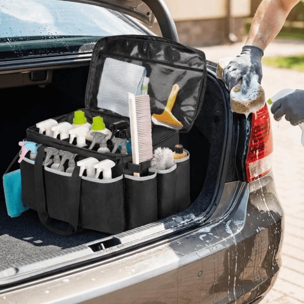Waterproof Car Tool Storage Bag Adjustable Shoulder Strap Car Detailing Bag Kitchen