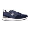 Men's Solid Color Fabric and Leather Sneakers