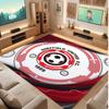 Футбольный принт Sheffield United, Ковер из хрустального бархата, Удобный, Впитывающий воду, Нескользящий, Ковер для пола в помещении