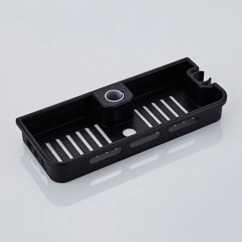 Стеллаж для хранения душа в ванной, органайзер без сверления, подъемный стержень, держатель насадки для душа, держатель для геля для душа, шампуня, полки