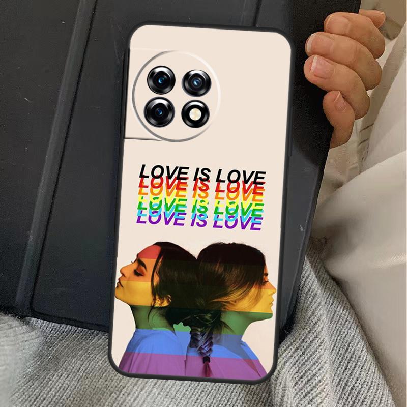 Gay Lesbian Lgbt Rainbow Pride Case For OnePlus Nord 5 CE 2 3 4 Lite N20 N30 OnePlus 15 13 12 11 10T 10R 12R 13R 13T Cover