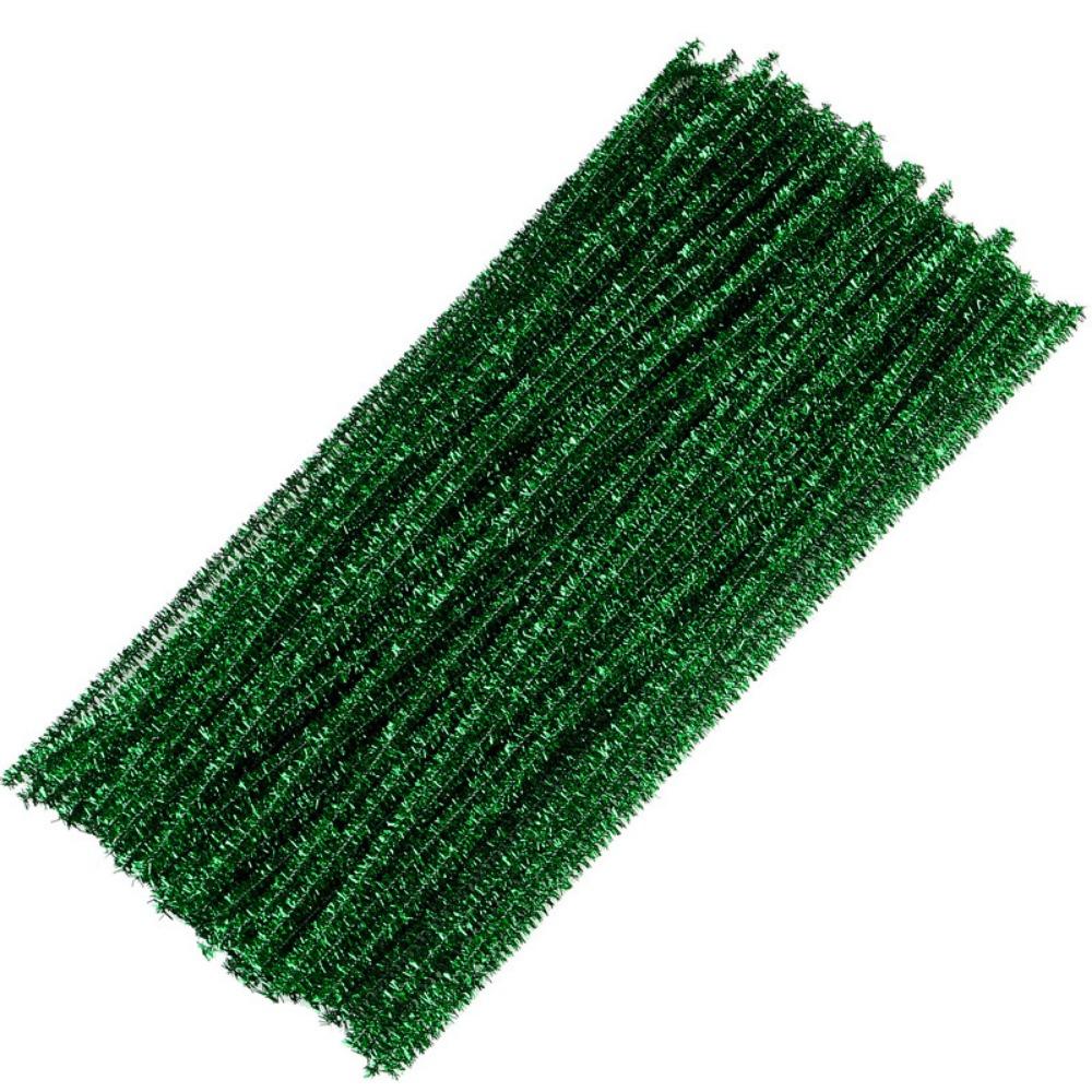 100Pcs Multicolored Craft Pipe Cleaners Fuzzy Sticks Pipe Cleaners Bulk Home Decorations