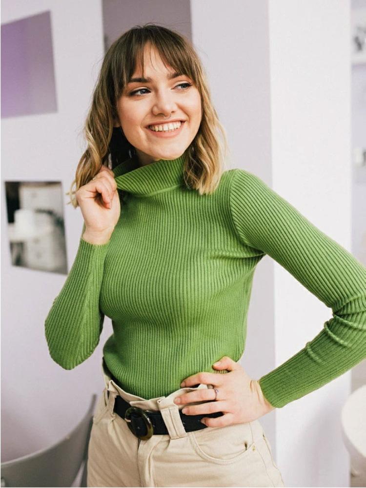 Womens Casual Long Sleeve V Neck Chambray Blouse Top