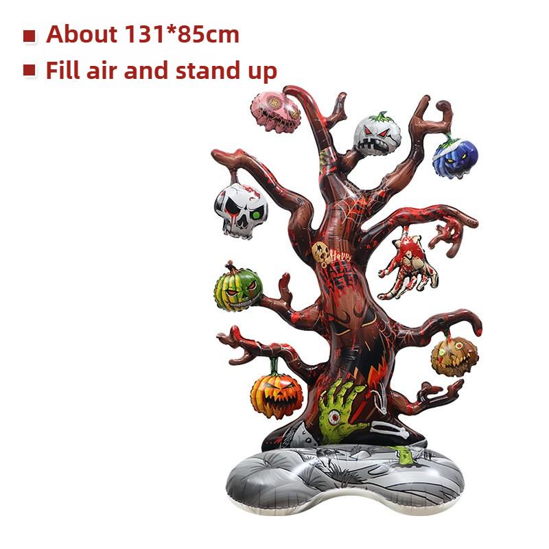 4D Pumpkin Foil Balloon for Halloween Thanksgiving Party Decoration Multi-color Durable Indoor Outdoor ForBirthday Celebration