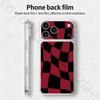 Клетчатый шахматный ТИКЕТ Наклейка Skin Wrap для iPhone 17 Pro/Pro max Защитная пленка для задней панели, рамки, камеры