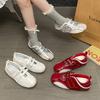 Mary Jane Women's Shoes 2025 Summer New Thin-soled German Training Shoes Velcro Light Wear Comfortable Soft-soled Single Shoes