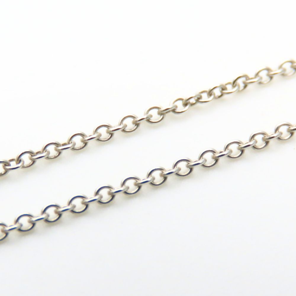 Б/У TIFFANY&Co. Колье Двойная петля Серебро925 2.9г Серебро El Saperetti