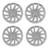 4 шт. 14-дюймовый колпак ступицы колеса Полная защита Изысканный колпак колесного диска Универсальный для легковых автомобилей, грузовиков, фургонов