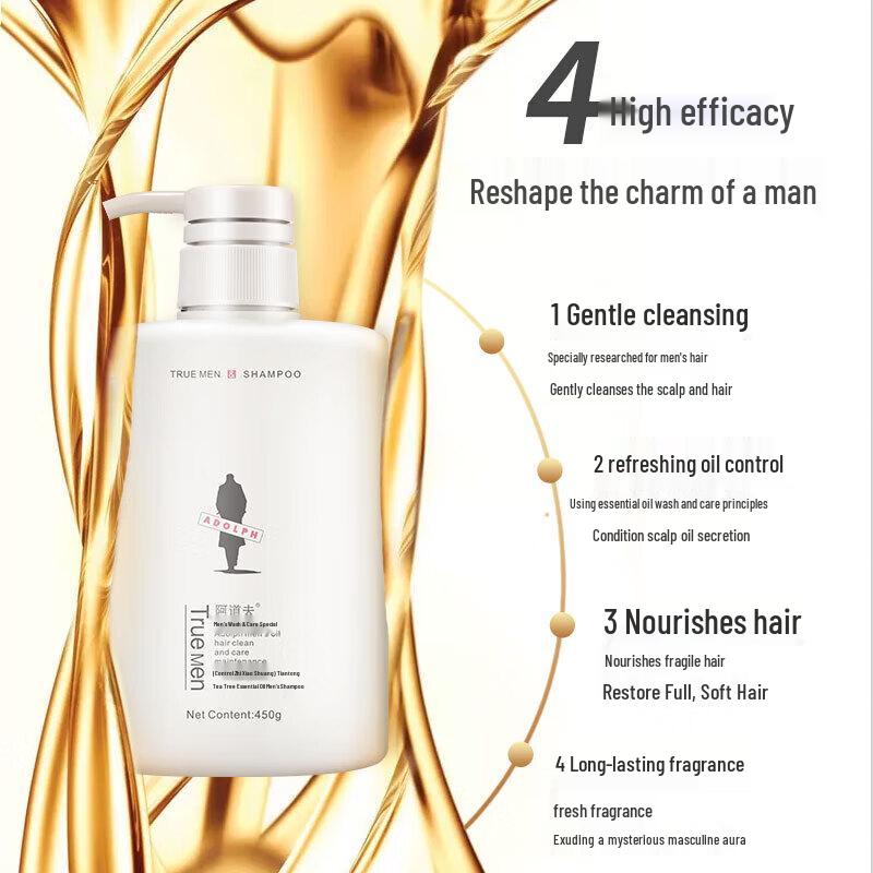 Adolph Tea Tree Oil Men's Shampoo