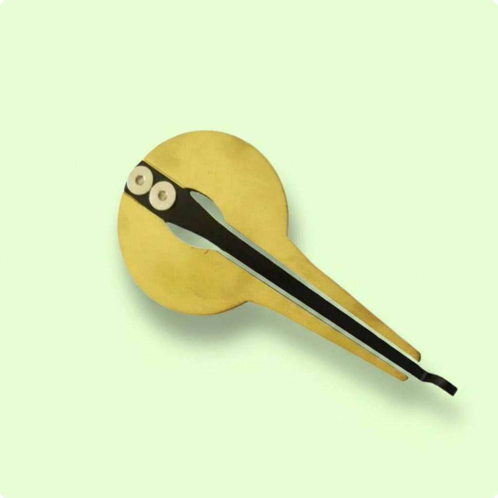 Jaw Harp Portable Jew'S Harp Maultrommel Sturdy Metal Folk Instrument Professional Quality For Children