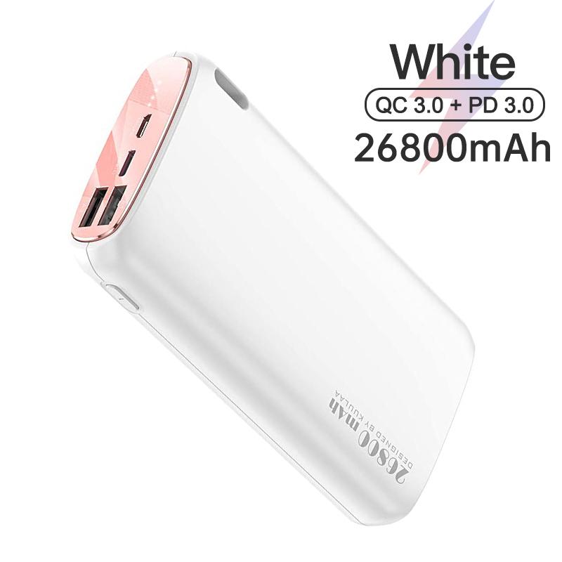 Power Bank Kuulaa 20000мАч со светодиодным индикатором заряда