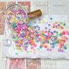 Soft Pottery Stars, Moon Love Colored Pottery Sheets Slime Pinch Shake Music Decoration Diy Cake Accessories