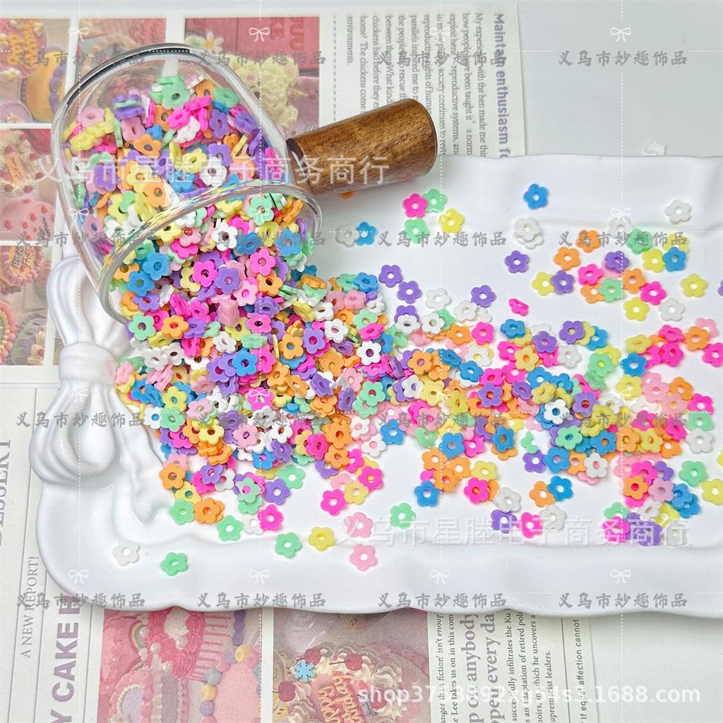 Soft Pottery Stars, Moon Love Colored Pottery Sheets Slime Pinch Shake Music Decoration Diy Cake Accessories