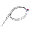 304 Stainless Steel K Type Thermocouple with Insulation Thermocouple Sensor  Temperature Gauge