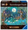 Ravensburger Fantasy Forest Wooden Jigsaw Puzzle, 500 Pieces, Finished Size: 40x27cm, 17516 1 [Puzzle, Gift (BirthdayChristmas)]