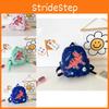 Adorable Cartoon Dinosaur Print Children's Backpack Lightweight Canvas School Bag