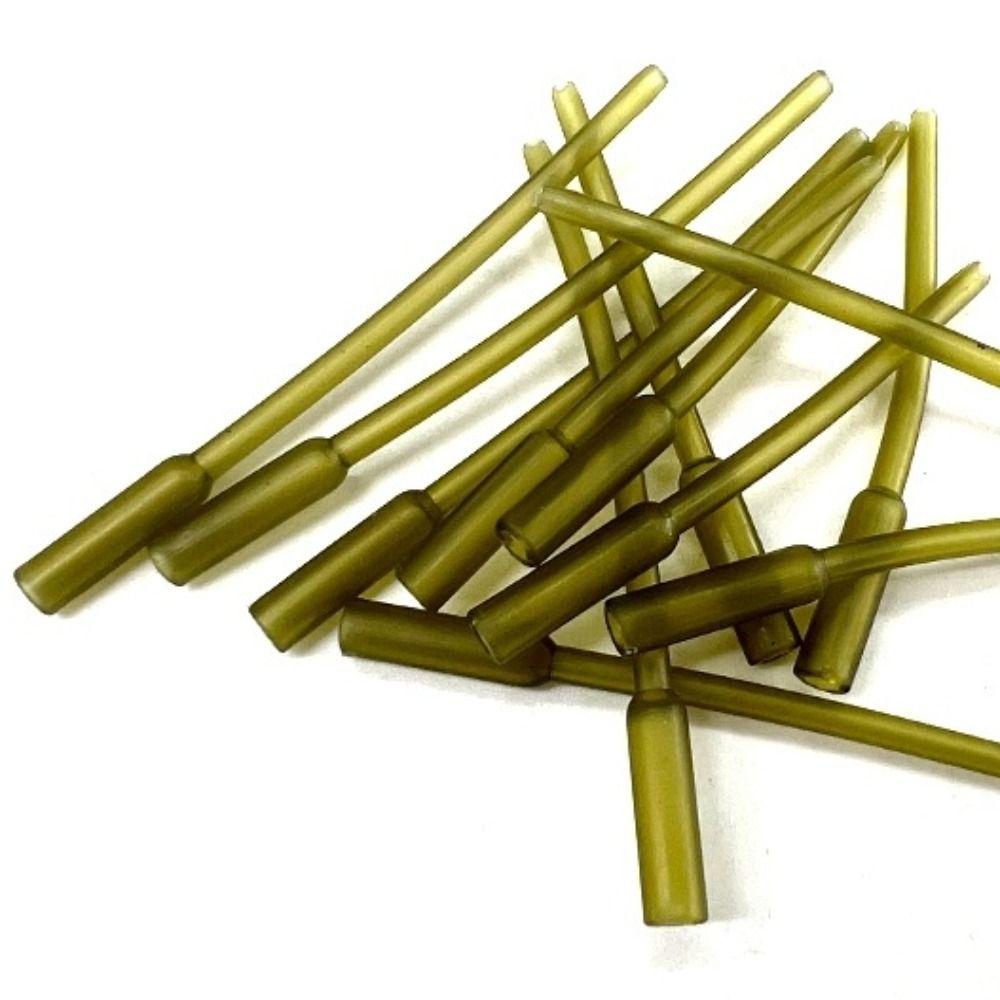 50 шт. Концевые трубки Рыболовные свинцовые клипсы Резиновые рыболовные концевые трубки Снасти Рыболовные инструменты