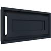 Крышка вентиляционная WIND 22x45 графит