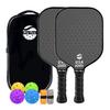 Профессиональный набор ракеток для пиклбола, легкая ракетка для соревнований по пиклболу из углеродного волокна, тренировочные спортивные аксессуары, подарок CX-204